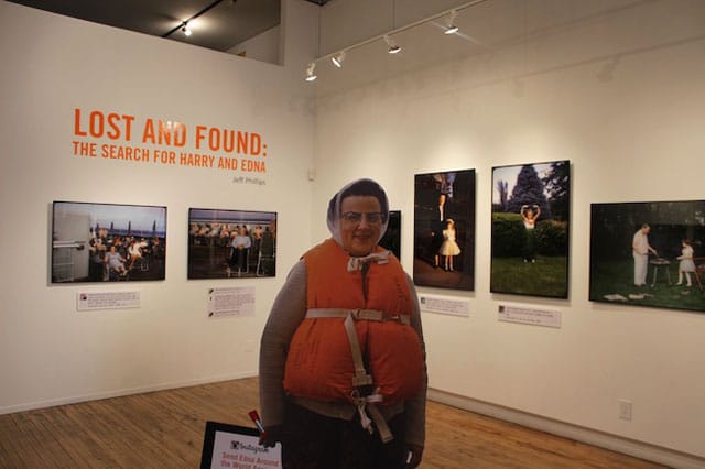 'Lost and Found: The Search for Harry and Edna' at Intuit: The Center for Intuitive and Outsider Art (photo by the author for Hyperallergic)
