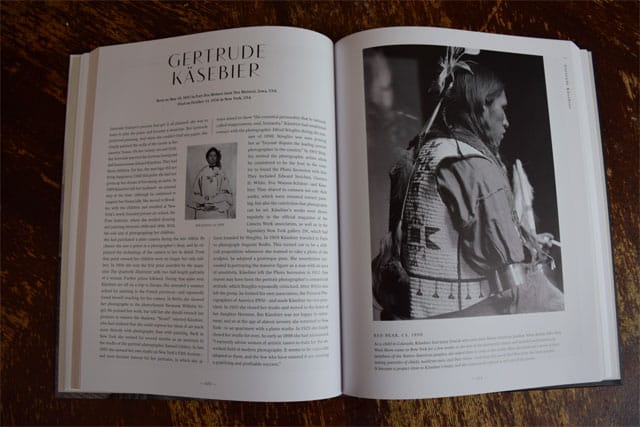 Spread from Boris Friedwald's 'Women Photographers' (all photos by Alex Heimbach/Hyperallergic unless otherwise noted)