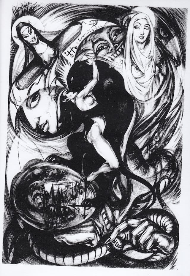 Art by Rosaleen Norton