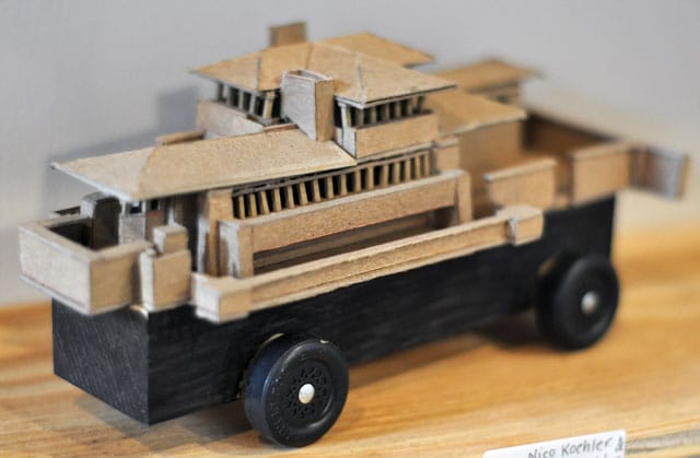 What if Frank Lloyd Wright designed a speed racer? Nico Koehler and Michael Koehler seem to ask