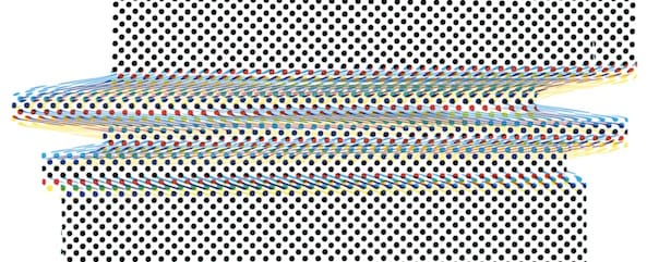 Sara Cwynar, CMYK Print Test Panel (Darkroom Manuals) (detail), (2014), set of four silkscreen prints, NY Art Book Fair fundraising edition.