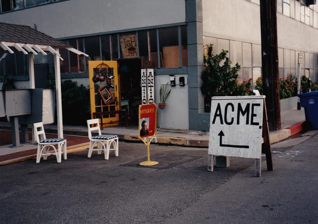 ACME gallery's original location in 1994. (via acmelosangeles.com)