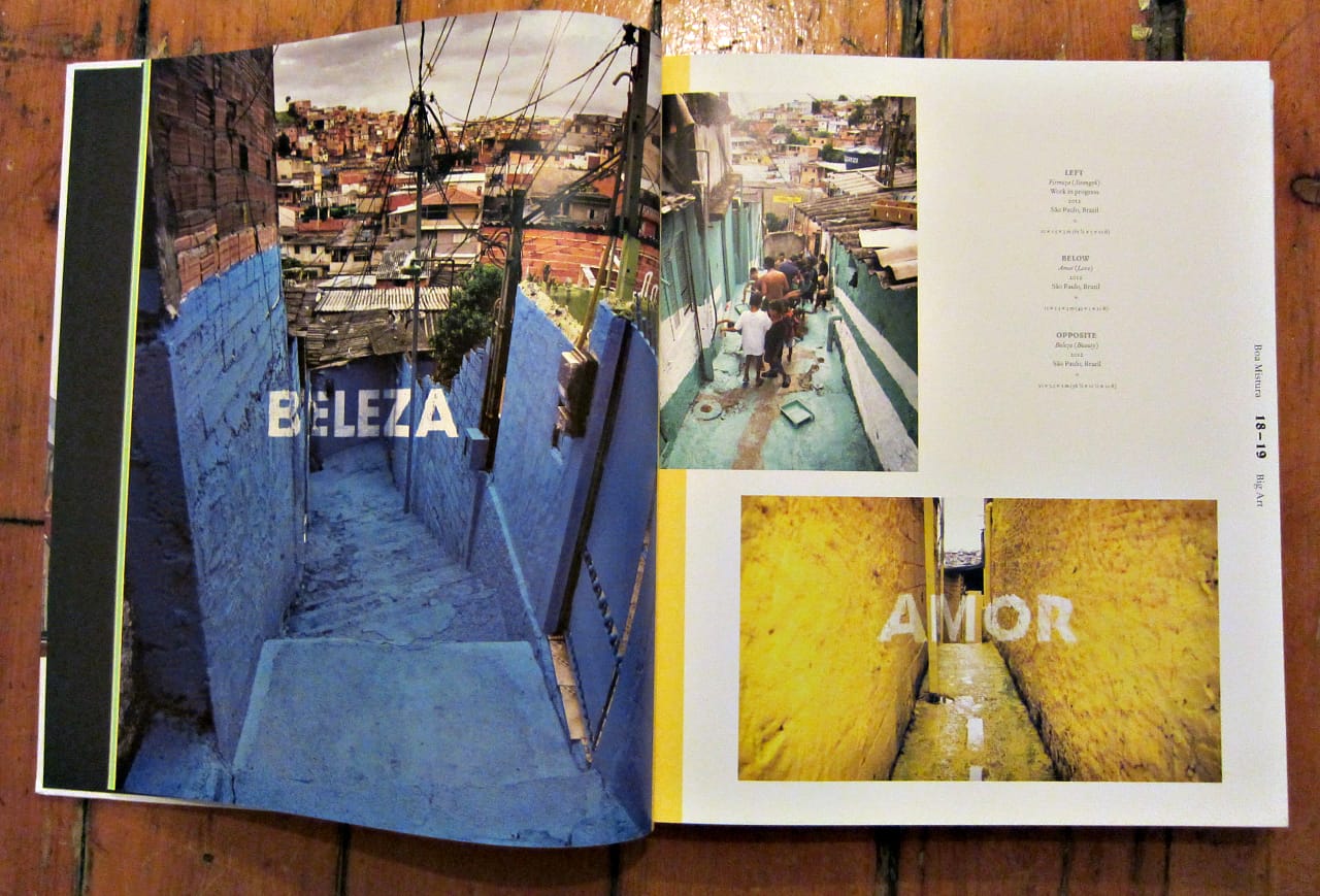 "Big" art by Boa Mistura in "Big Art/Small Art" (photograph by the author for Hyperallergic)