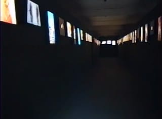'Don't Look Now' curated by Joshua Decter at Thread Waxing Space (1994)  (still via Archives of American Art/Youtube) https://www.youtube.com/watch?v=wWsvFo57VN0