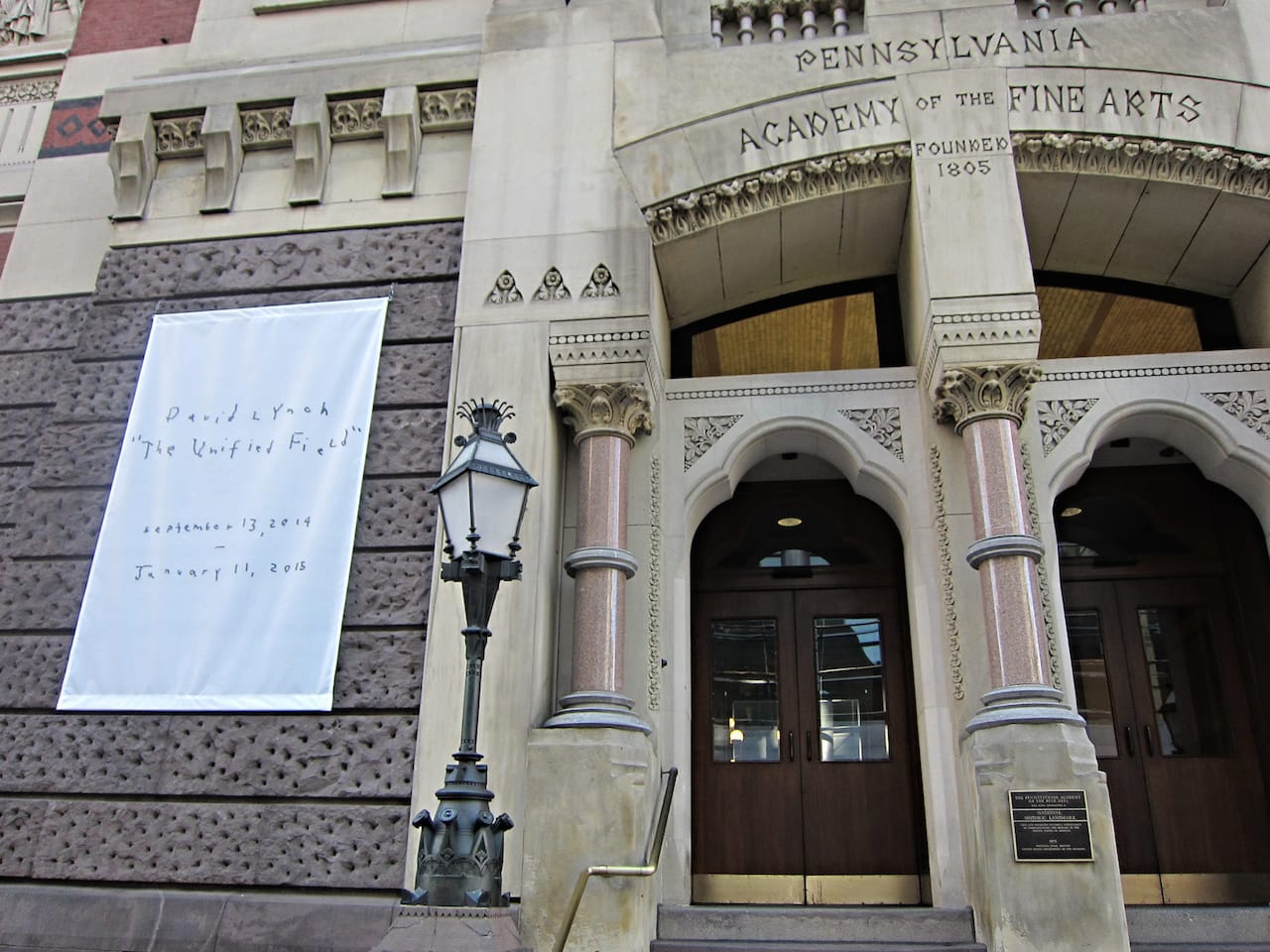Exterior of the Pennsylvania Academy of the Fine Arts