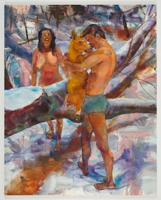 Dufresne_Mother, Son And Foal_60by48_lo