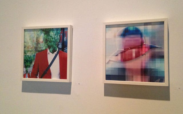 Carla Gannis, from left to right: "Re(presented) May 06 (Doppleganger)" (2012) and "Re(presented) May 07 (Private Eye)" (2012) (click to enlarge)