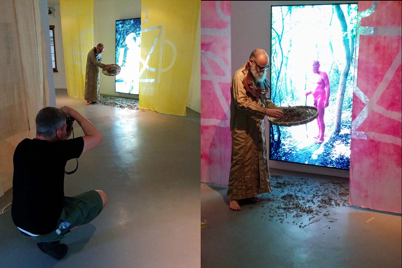 AA Bronson's House of Shame at the 2014 Gwangju Biennial