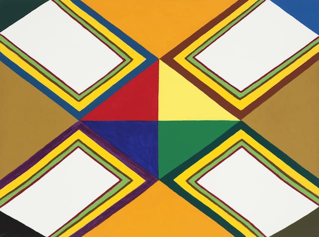 Harriet Korman, "Untitled" (2013), oil on canvas, 30 x 40 inches