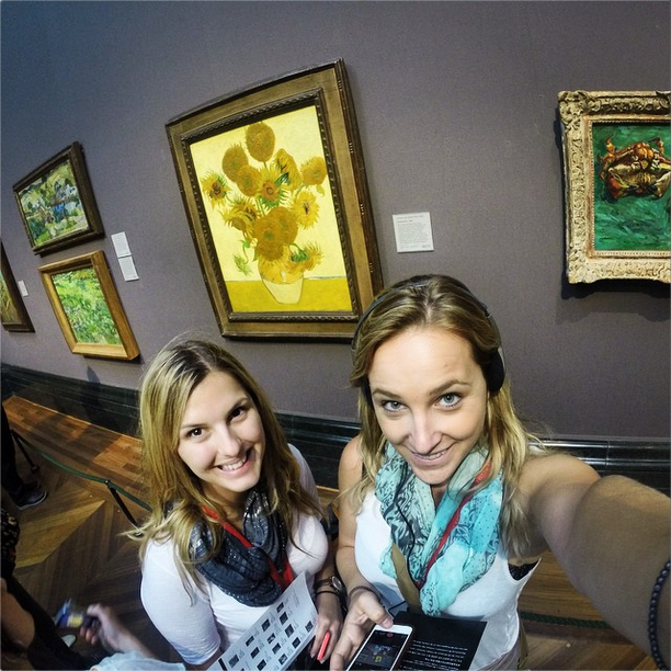 A National Gallery selfie by Instagram user @aveskies (via Instagram)