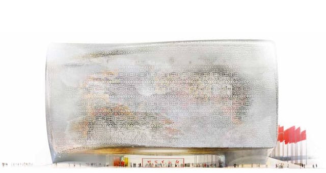 Jean Nouvel, design for NAMOC (all images via jeannouvel.com)