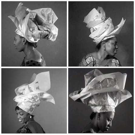Headgear Series by J.D. 'Okhai Ojeikere (Courtesy foto ojeikere and CCA, Lagos)