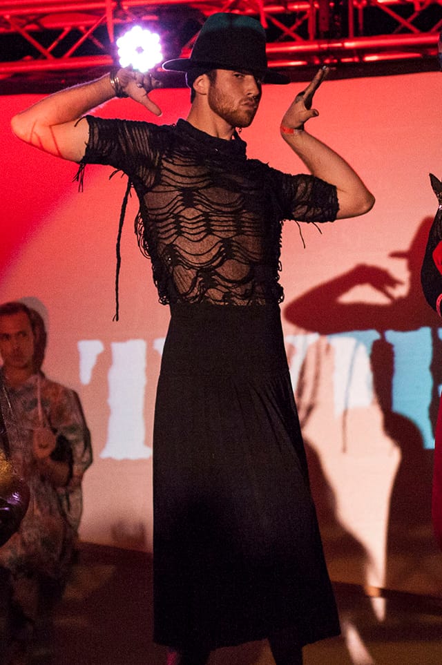 Critical Mascara (2014) (photo by Melissa Christy, courtesy of Portland Institute for Contemporary Art) 