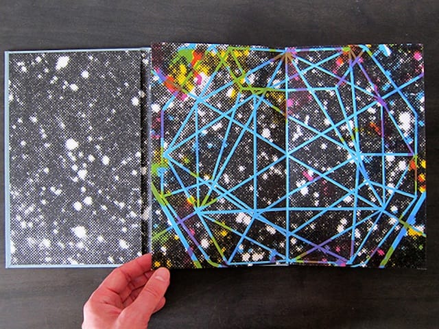 "The Planets Move Far Too Slowly In Their Orbits To Be Heard," an artist's book by Christopher Kardambikis made in February 2014 (all images courtesy of the artist)