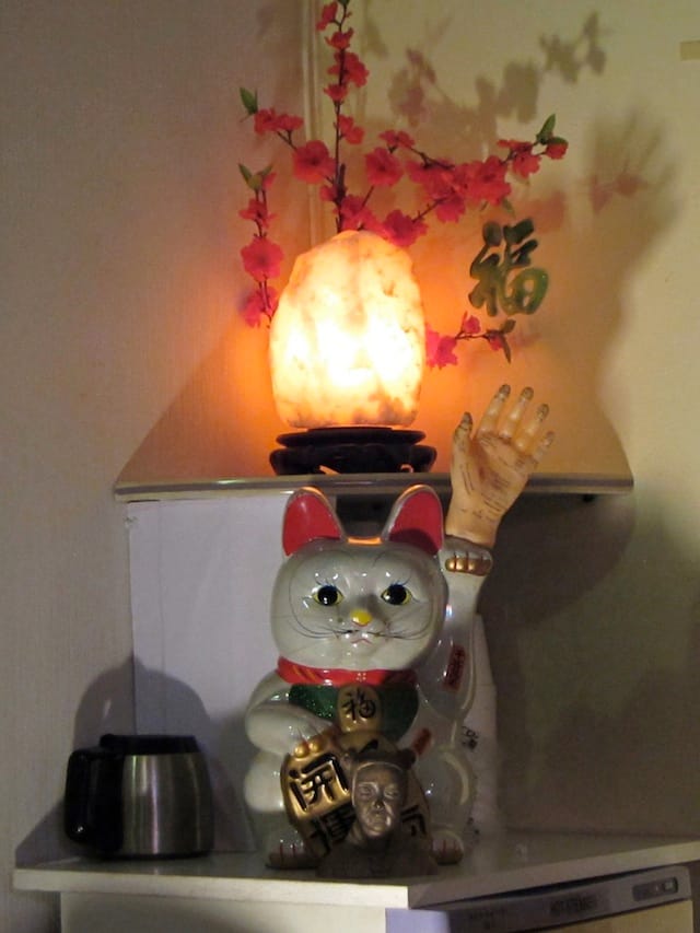 Prune Nourry's “Imbalance” installation in a Chinatown foot-massage parlor