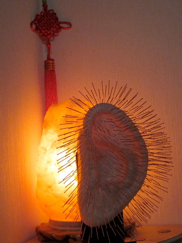 Prune Nourry's “Imbalance” installation in a Chinatown foot-massage parlor