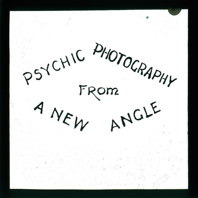 "Psychic Photography From A New Angle" (via Tyne & Wear Archives & Museums)