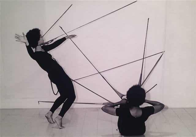 Senga Nengudi black&white RSVP activated