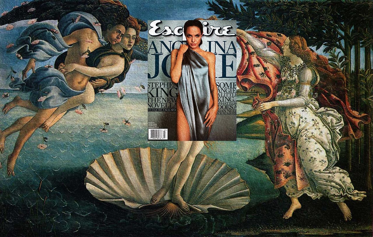 In her series Mag + Art, Phillipines-based multimedia producer Eisen Bernardo photoshops contemporary magazine covers onto European Old Master paintings and reveals the sometimes erie similarities of poses and compositions. (h/t HuffPo)