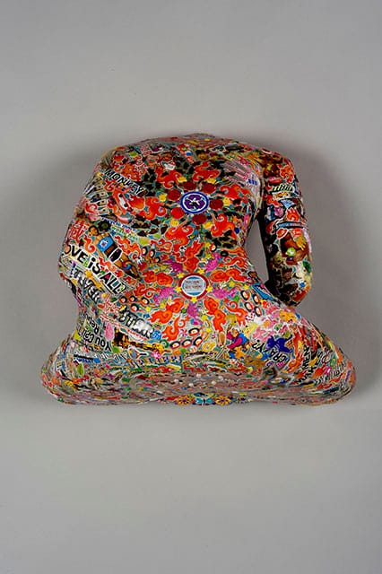 Gonkar Gyatso, Untitled (blue base), 2012, courtesy the artist and Pearl Lam Galleries