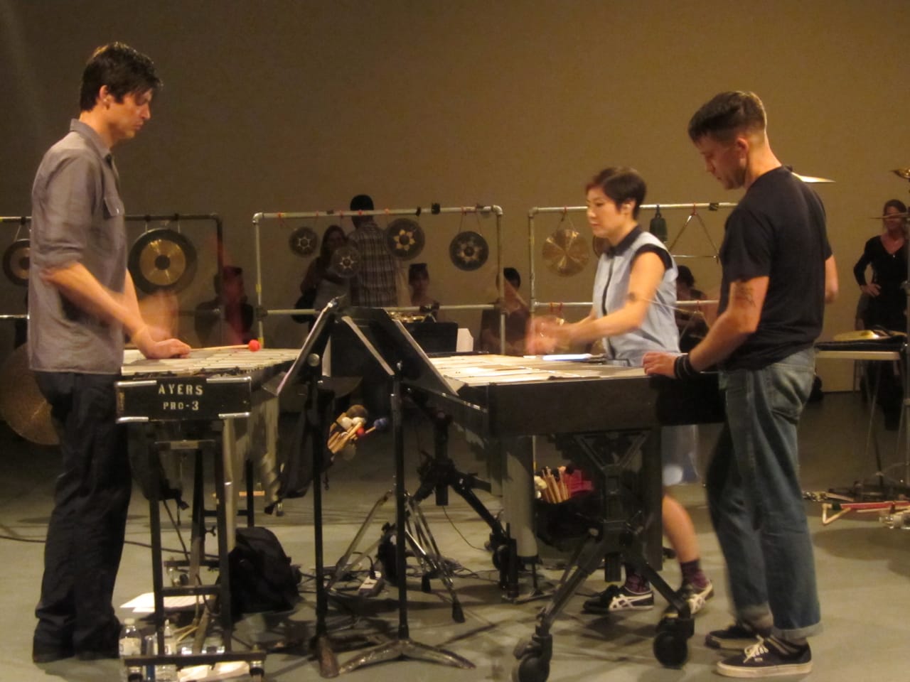 Danh Vo and Xiu Xiu: Metal at the Kitchen (all photographs by the author for Hyperallergic)