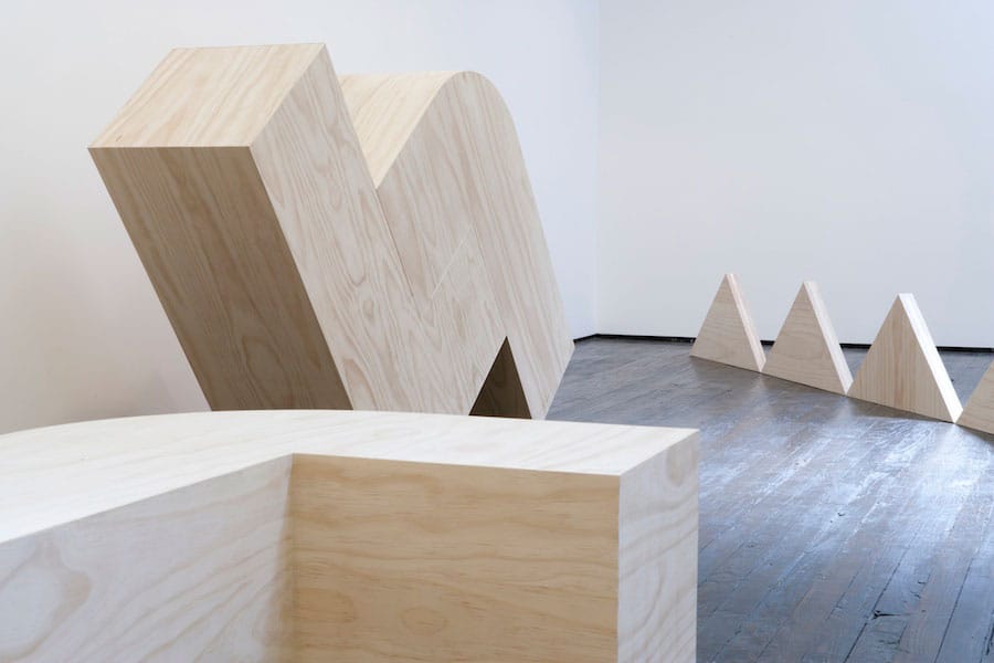 Installation view, 'In Waves' at Jack Hanley Gallery (click to enlarge)
