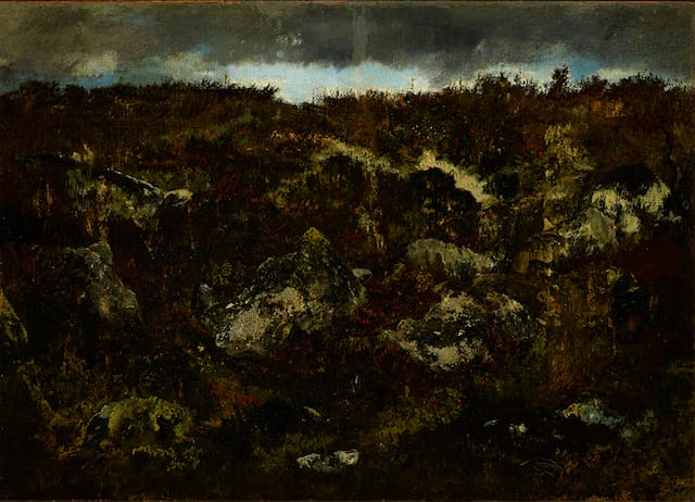 Rousseau Rocky Landscape Fontainebleau