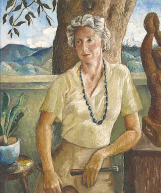 Albert Huie Portrait of Edna Manley