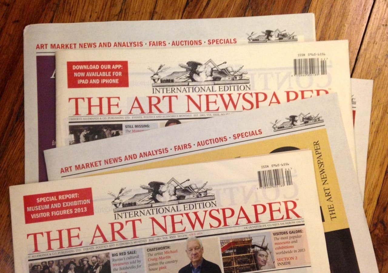 The Art Newspaper Sold to Russian Collector