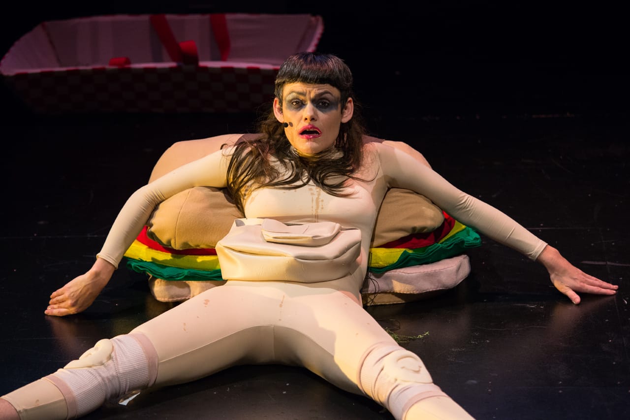 Dynasty Handbag performing 'Soggy Glasses: A Homo’s Odyssey' at BAM (all photos by Rebecca Smyne, courtesy BAM)