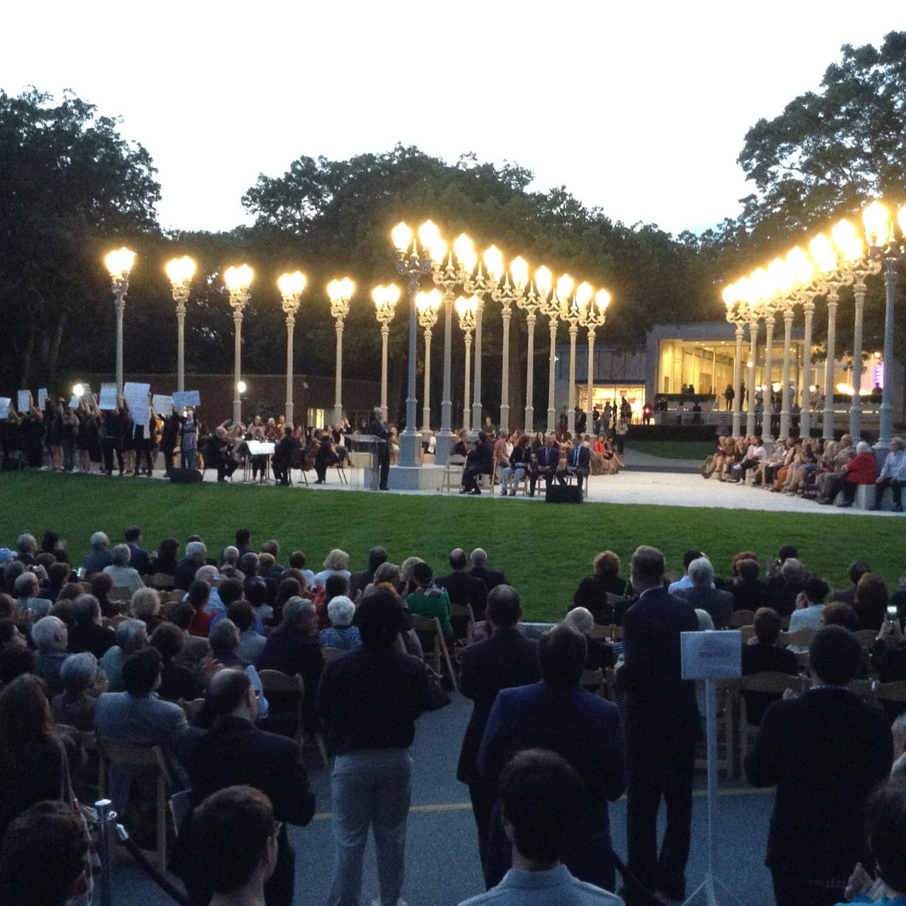 Chris Burden, "Light of Reason" at the Rose Art Museum