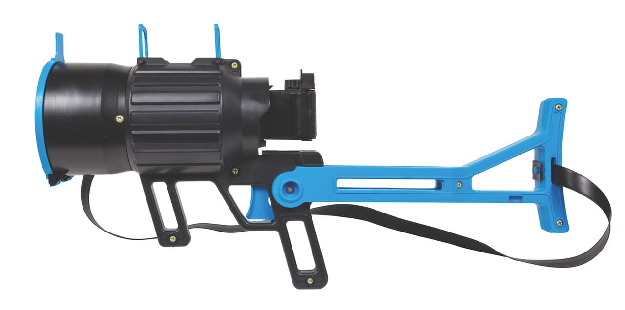 Ready Ranger Tele-Photo Camera Gun Manufactured in USA for Aurora. Year: 1974. Film: 126.