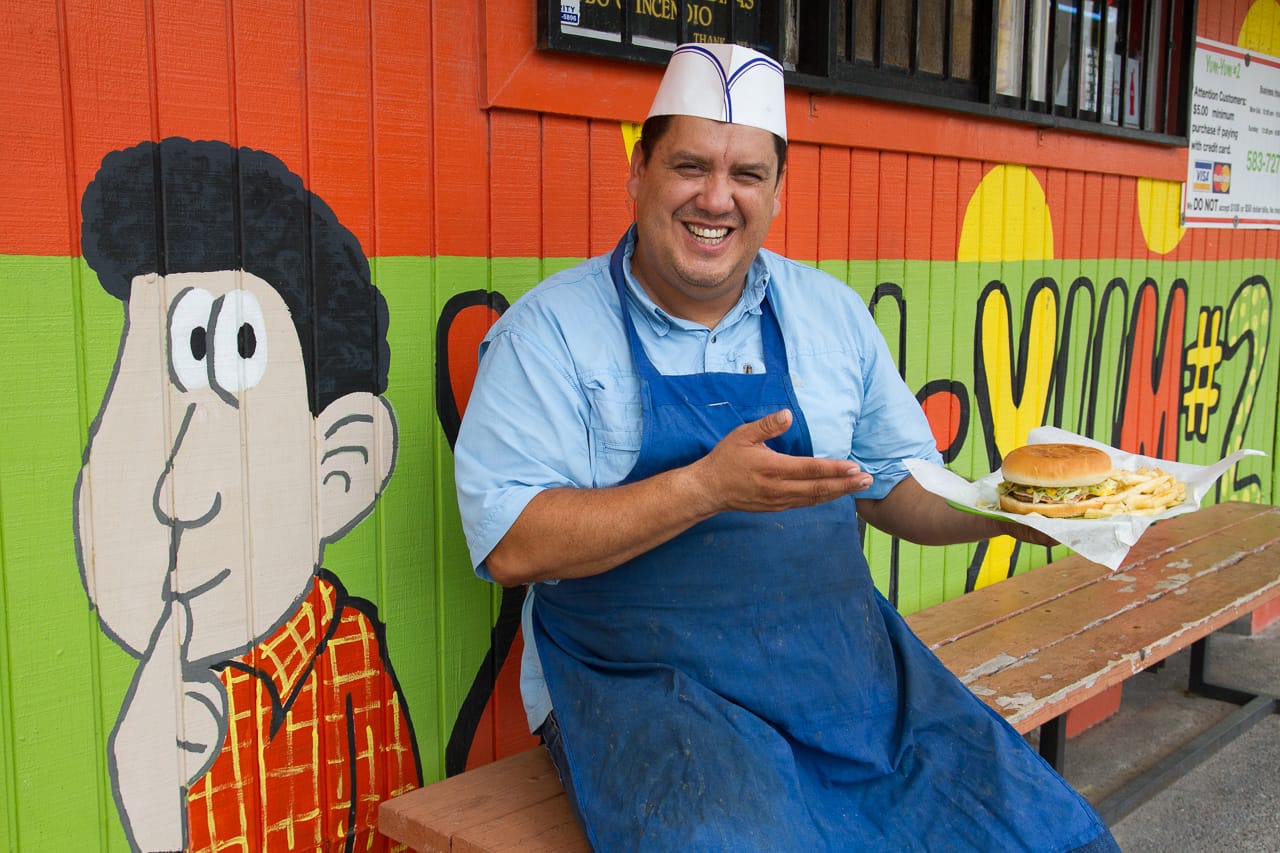 Carlos Santillana with Yum Yum Snack Bar in Alton Texas