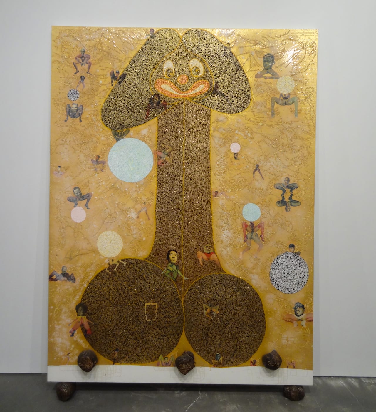 Chris Ofili, "Pimpin' ain't easy" (1997)