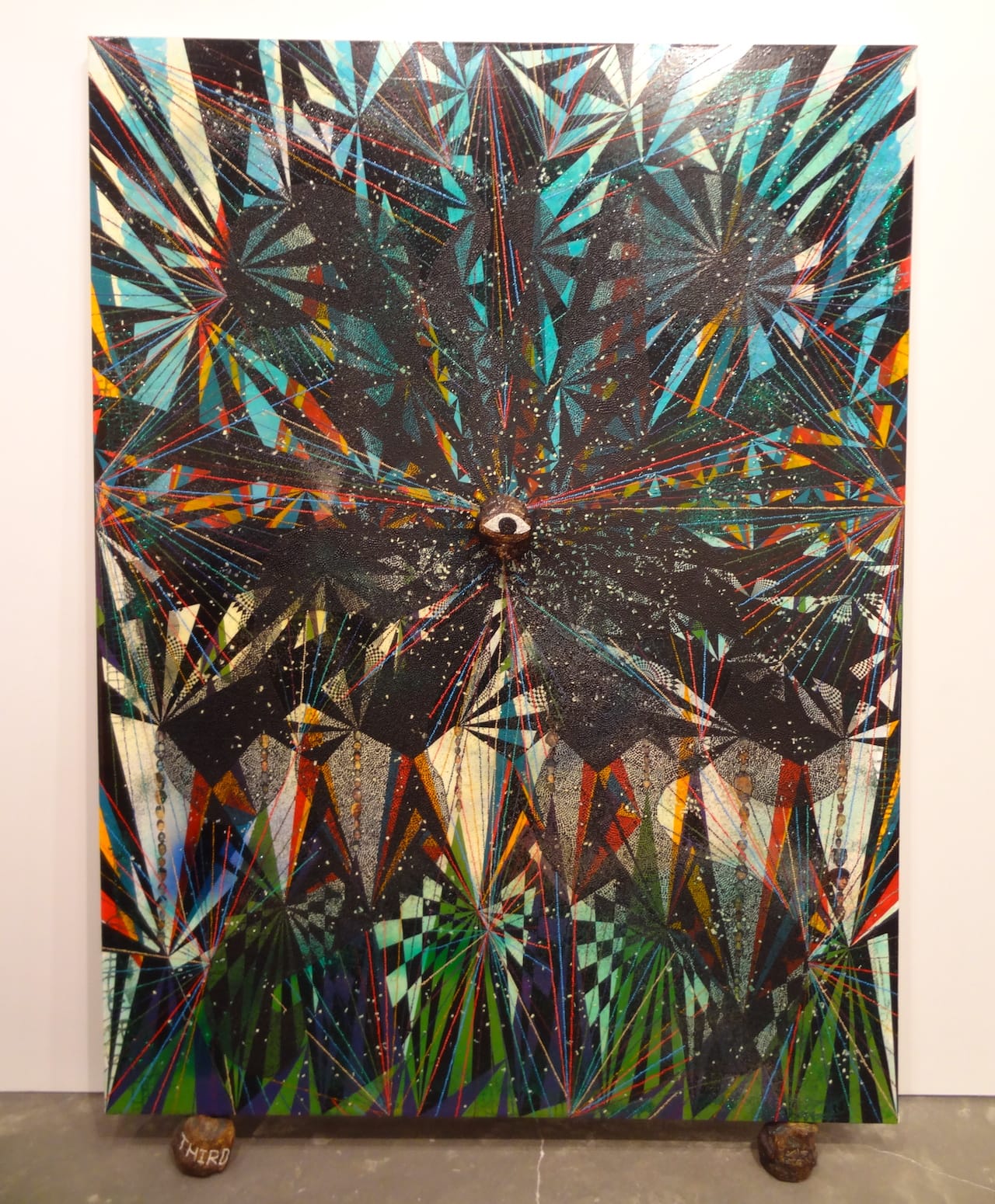 Chris Ofili, "Third Eye Vision" (1999)