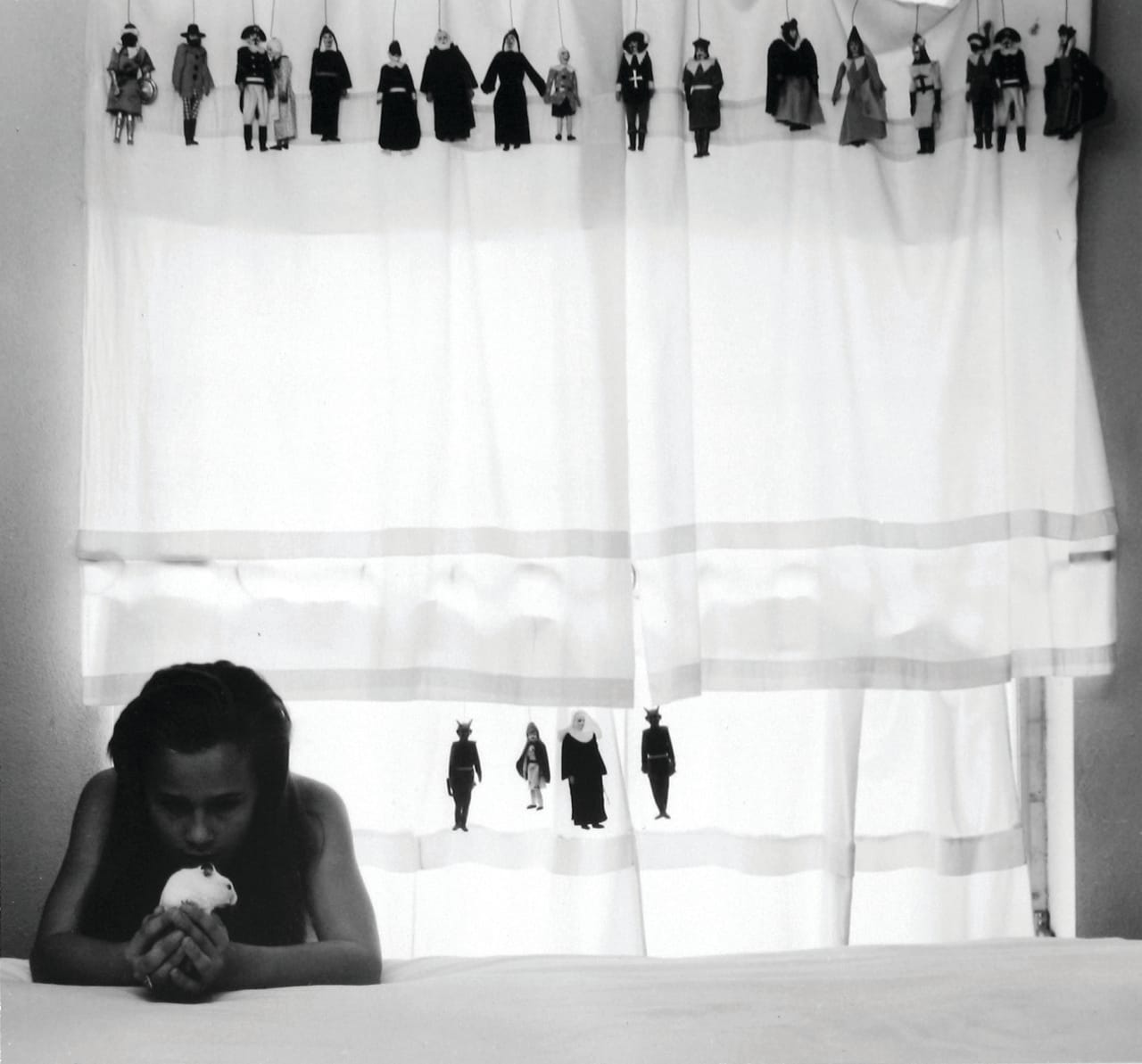 Van Deren Coke, “The Witnesses,” 1959. Black and white photograph. Overall: 7 1/4 x 7 3/4 in. (18.42  x 19.69 cm). From the ASU Art Museum collection.