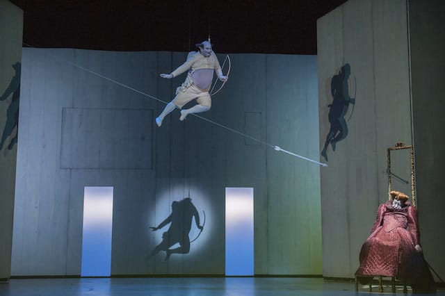 Robert Wilson, Rufus Waingwright and the Berliner Ensemble, "Shakespeare's Sonnets" (2014) (photo by Stephanie Berger, courtesy of BAM)