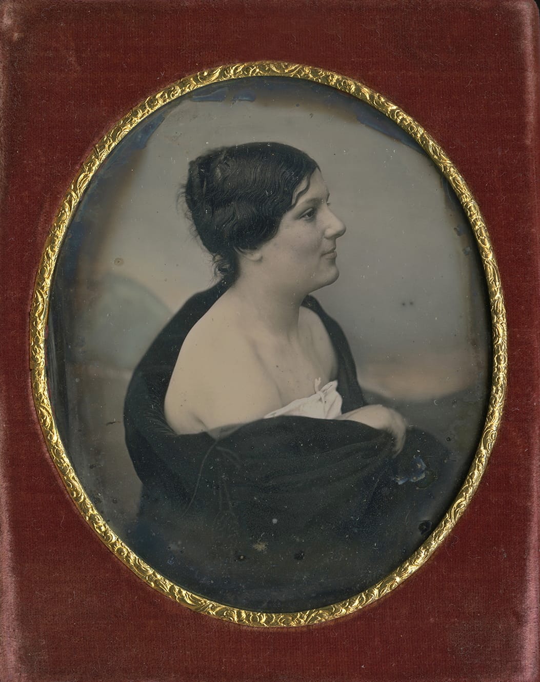 Anonymous portrait of a woman (c. 1830), daguerreotype