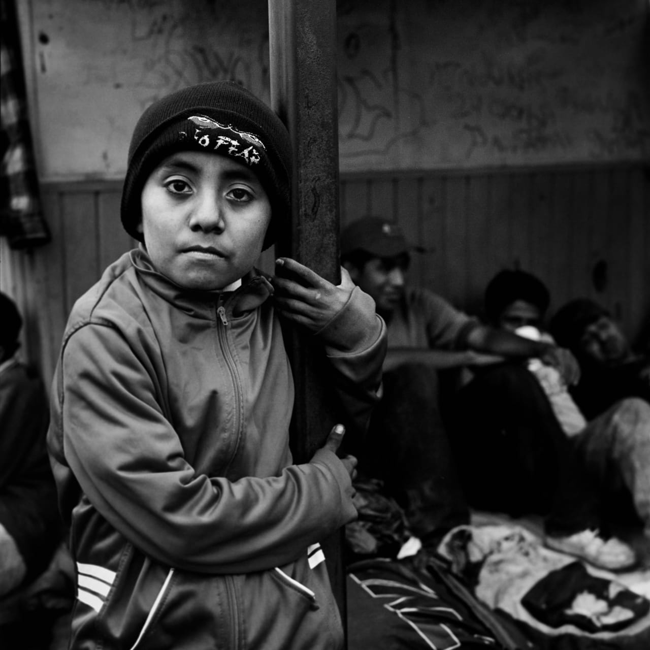A Central American child migrant