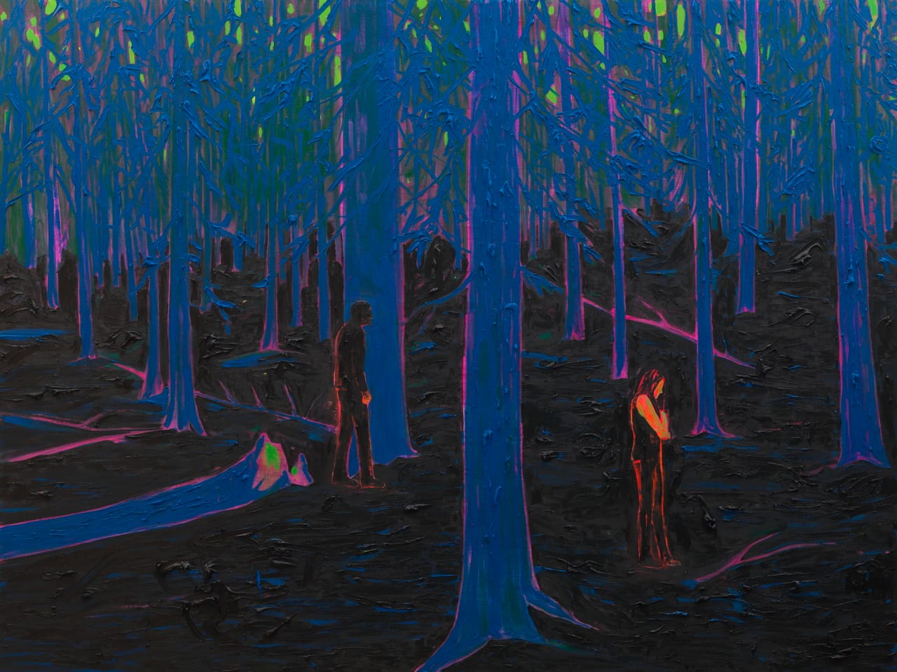 Kim Dorland, "Zombies" (2013 )