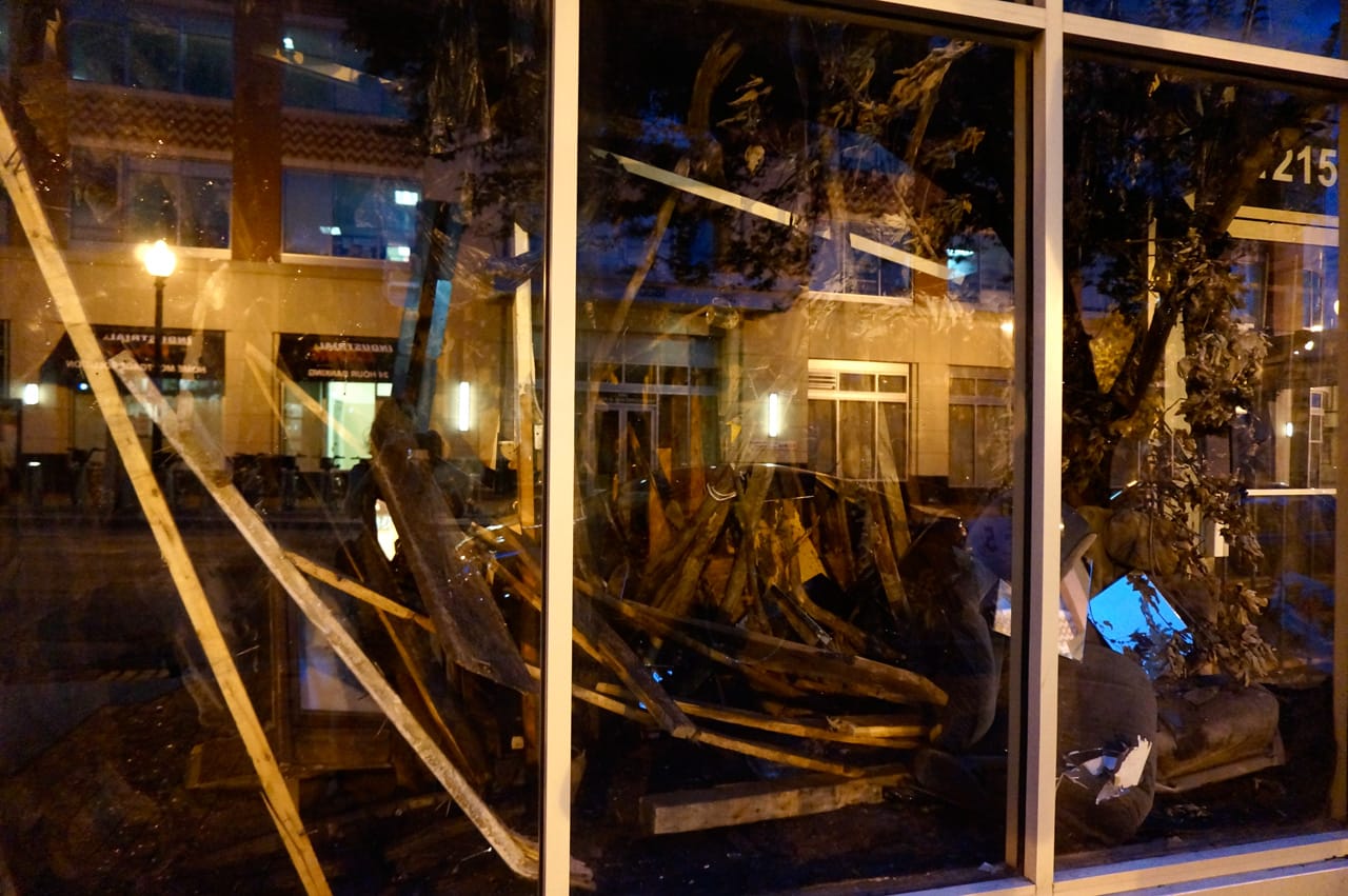 Abigail DeVille, "The New Migration" (all photos by the author for Hyperallergic)