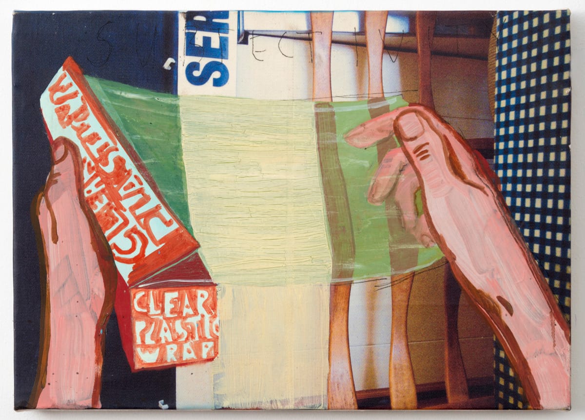 Ezra Johnson, "Ser" (2011),  oil on canvas, 11 ½x16 in (click to enlarge)