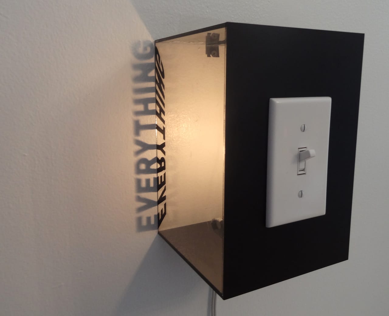 Gil Kuno, "Everything | Nothing" (2013), presented by Durden and Ray at Norte Maar