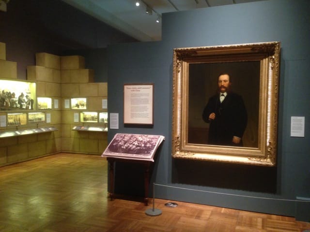 Installation view of Chinese American. Photo by the author for Hyperallergic.