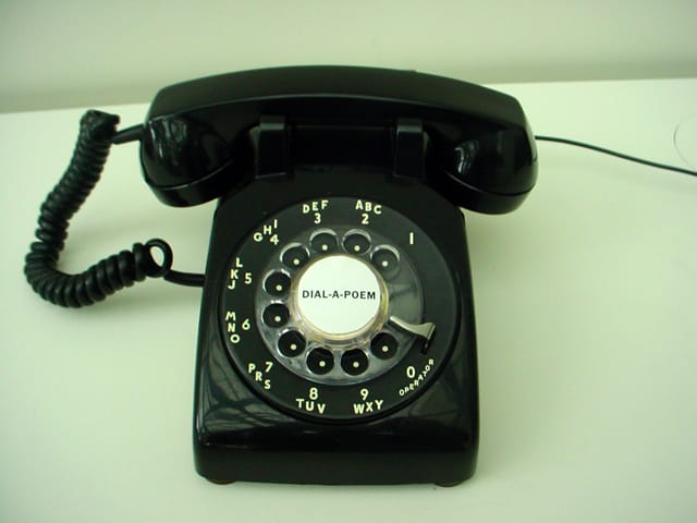 John Giorno "Dial-A-Poem" (1968-2012)