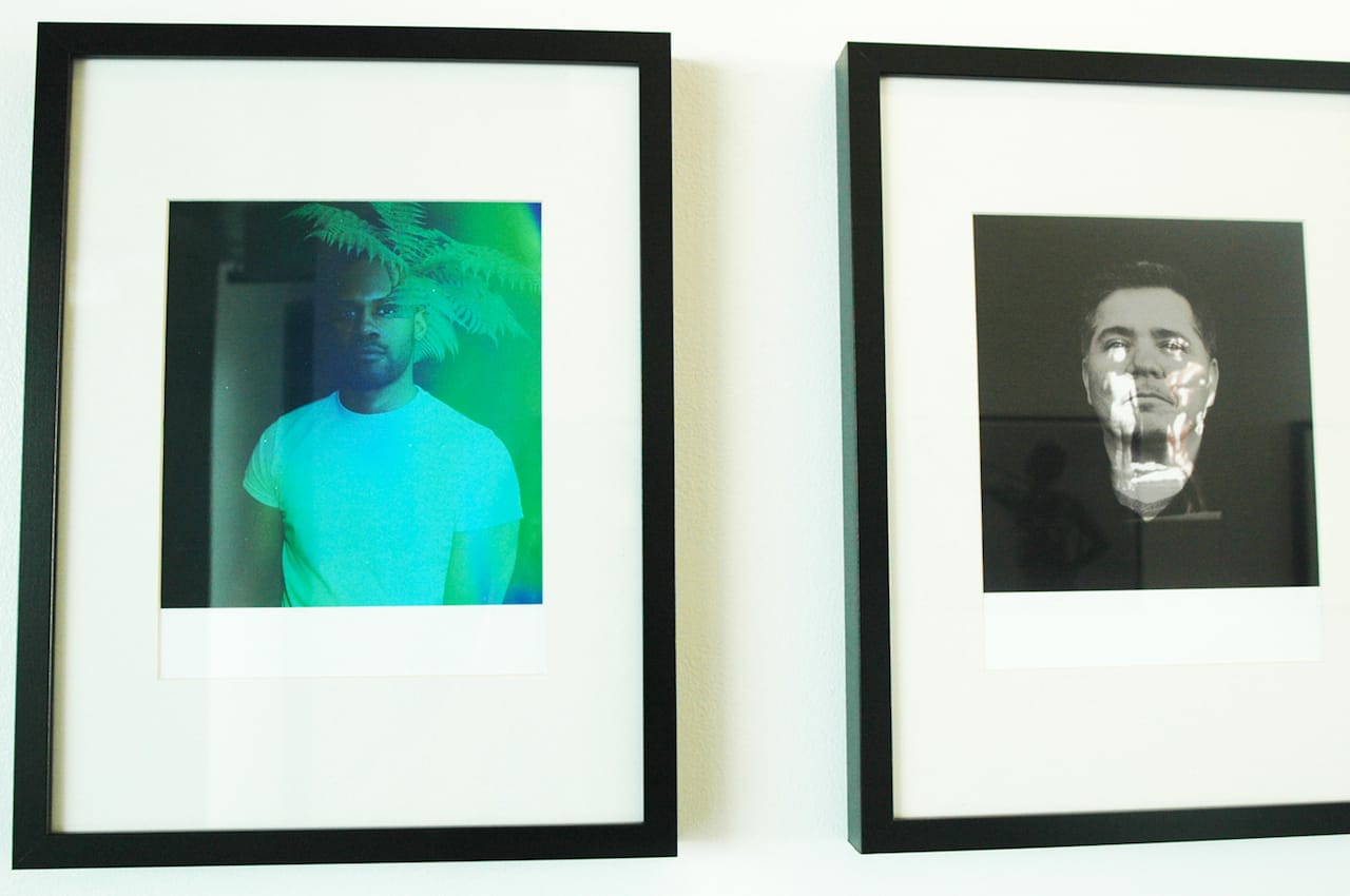 Chelsea Rae Klein, Installation View, digital portraits, archival prints by Chelsea Rae Klein (2014)