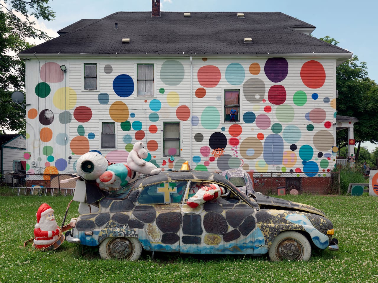 The Heidelberg Project Detroit, MI Photograph © Dave Jordano, 2014, courtesy The Cultural Landscape Foundation.