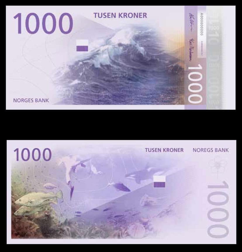 Designs by The Metric System and Terje Tønnessen;  the front will be used.