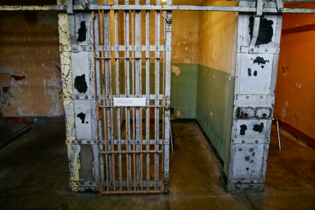 One of 12 cells used for sound installation, "Stay Tuned" (2014)