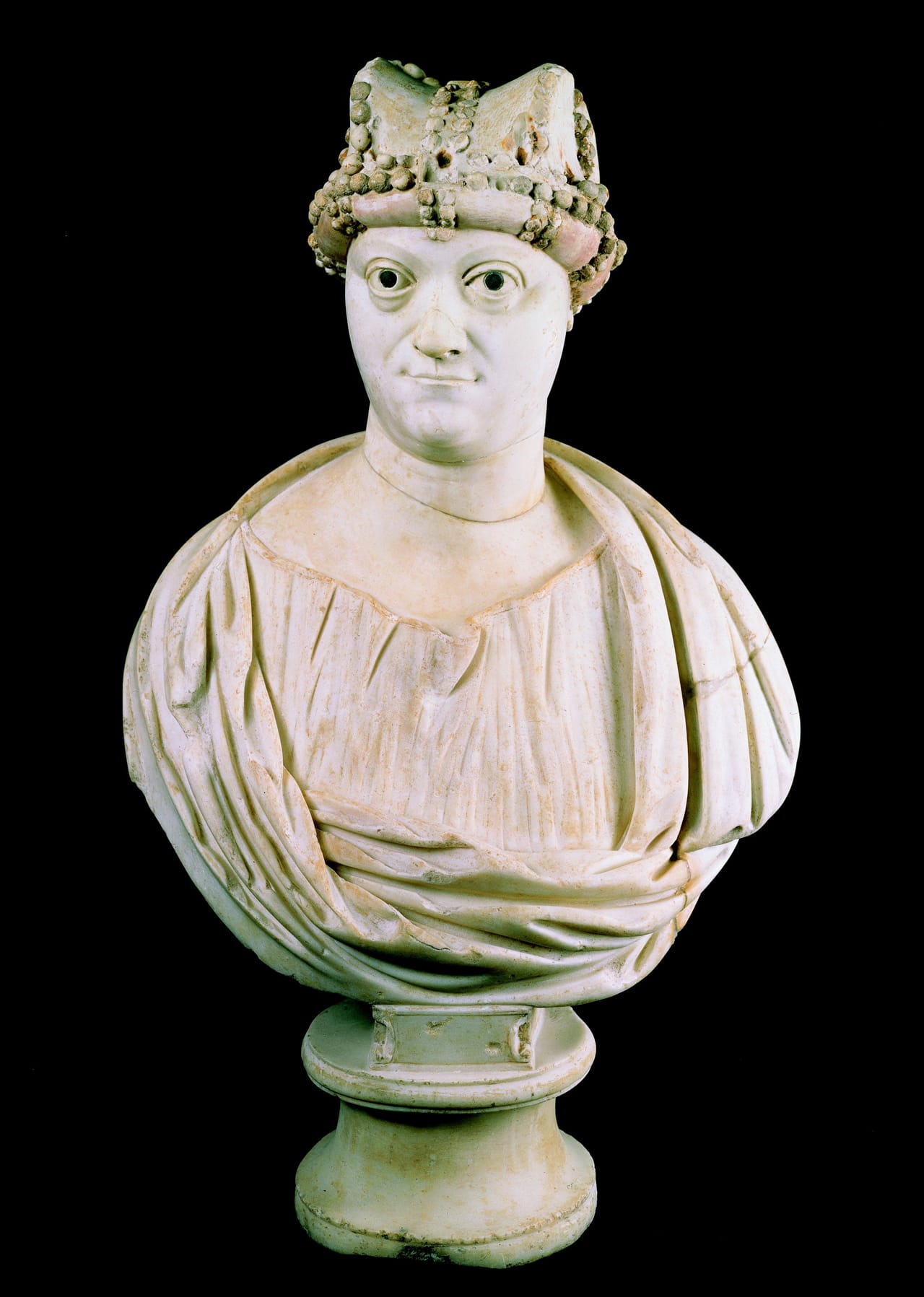 "The Byzantine Empress Ariadne" (c. 500 CE), marble, h: 70 cm, Museo della Basilica di San Giovanni in Laterno